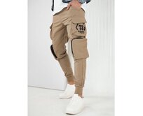 Pánské bojové kalhoty SORA béžové Béžová, XXL