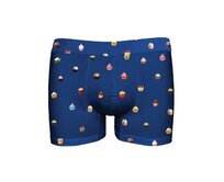 Pánské boxerky John Frank JFBDWPMOD501 Modrá, XL