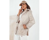 Dámská bunda parka BEGET béžová Béžová, L