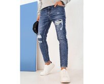 Pánské džínové kalhoty GERA modré Modrá, s32