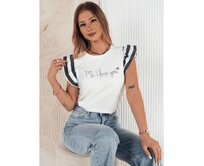 Dámské tričko AMOURI bílé Bílá, S/M