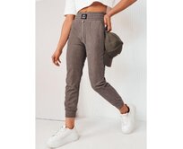 Dámské tepláky DERCY šedé Světle šedá, L/XL
