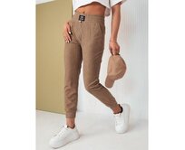 Dámské tepláky DERCY camel Karamelová, M/L