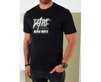 Pánské tričko s potiskem MIRA černé Černá, L