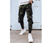 Pánské bojové kalhoty zelené Zelená, XL