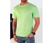 Pánské tričko s potiskem zelené Zelená, XL