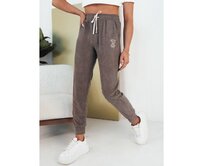 Dámské tepláky BEAR šedé Světle šedá, M/L