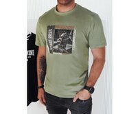 Pánské tričko s potiskem MIRA zelené Světle zelená, L