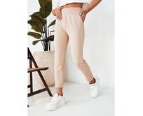 Dámské kalhoty HILES béžové Béžová, XL/XXL