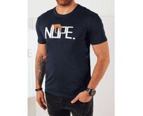 Pánské tričko s potiskem WIRA tmavě modré Námořnická modrá, XXL