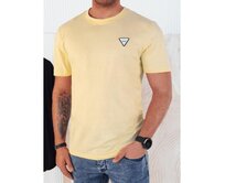 Pánské tričko BASE žluté Žlutá, L