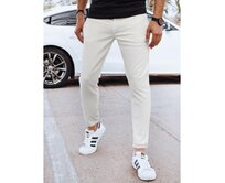 Pánské tepláky ecru Bílá, XL