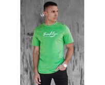 Pánské tričko s potiskem MAUI zelené Zelená, XL