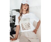 Dámské tričko CENTIA bílá Bílá, M/L