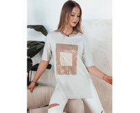 Dámské tričko FAGOS šedé Břidlicová, M/L
