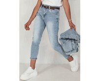 Dámské džínové šortky GLAM JEANS modré Modrá, XS