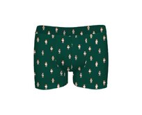 Pánské boxerky JOHN FRANK JFBDMOD506 Mini teddy Zelená, XL