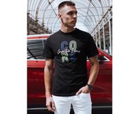 Pánské tričko s potiskem BOLA černé Černá, XL