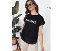 Dámské tričko DREAMY černé Černá, S