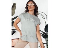 Dámské tričko DREAMY mátová Bílá, S