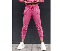 Dámské tepláky RELAX MODE růžové Růžová, S