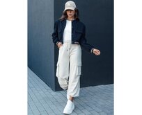 Dámská bunda bomber CHOMP tmavě modrá Námořnická modrá, M