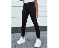 Dámské slim fit džíny ACORN černé barvy Černá, s28
