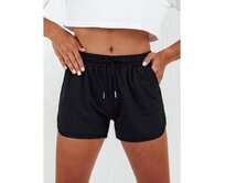 DáDámské teplákové kraťasy TOP SPORT černé Černá, XL