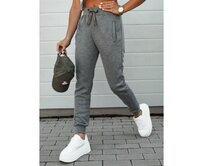 Dámské tepláky FITS tmavě šedé Břidlicová, S