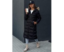 Dámský zimní kabát LUXWARM černý Černá, XL