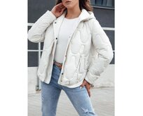 Dámská zimní bunda WINDGLAM bílá Bílá, L