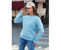 Dámská halenka FASHION II světle modrá Světle modrá, XL