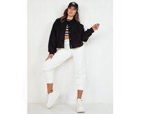 Dámská bunda bomber BONDAI černá Černá, Univerzální