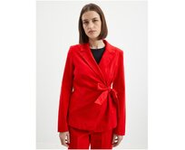 Červené dámské sako Červená, 40
