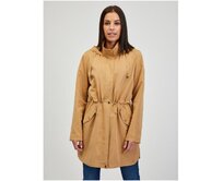 Světle hnědá dámská parka Hnědá, 34