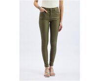 Khaki dámské skinny fit kalhoty Khaki, 38