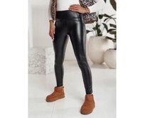 Damen-Leggings ELLODIX gewachst schwarz Černá, S/M
