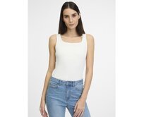 Bílé dámské tílko Bílá, L