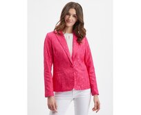 Růžové dámské vzorované sako Růžová, 38