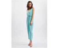 Tyrkysový dámský overal Tyrkysová, 38