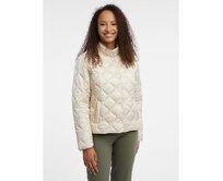 Krémová dámská prošívaná lehká bunda Krémová, 38