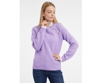 Světle fialový dámský svetr Fialová, M