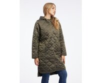 Khaki dámský lehký prošívaný kabát Khaki, 36