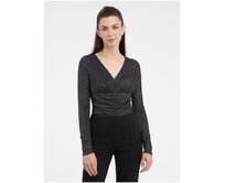 Tmavě šedé dámské body Tmavě šedá, S