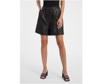 Černé dámské vzorované kraťasy Černá, 36