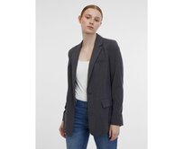 Tmavě šedé dámské sako Tmavě šedá, 38