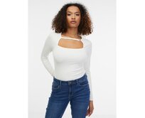 Bílé dámské tričko Bílá, M