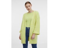 Světle zelený dámský kardigan Světle zelená, S