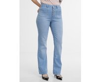Světle modré bootcut džíny Světle modrá, 38
