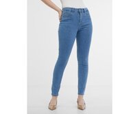 Světle modré dámské skinny fit džíny Světle modrá, 34